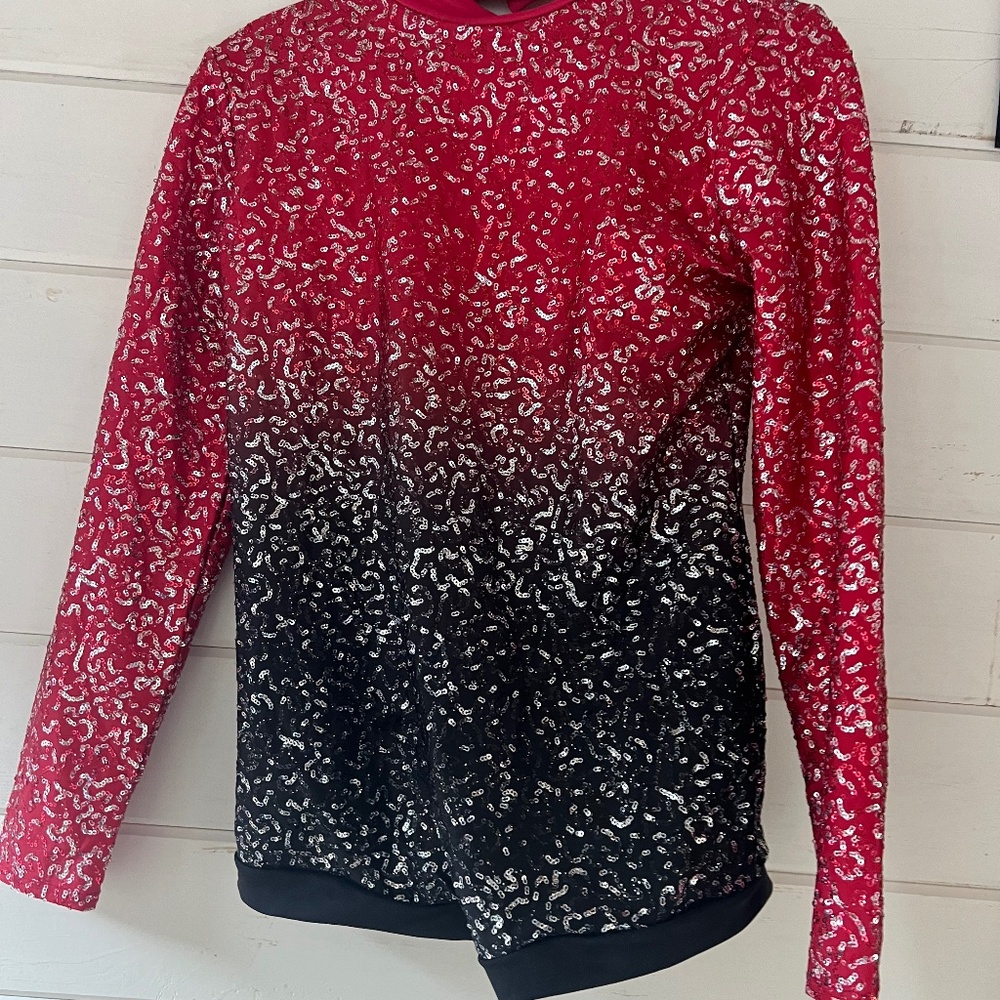 WEISSMAN OMBRÉ SEQUIN BIKETARD XLC
